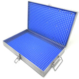 Stainless Steel Sterilization Tray case Box with 2 silicone mats 235X145X35mm