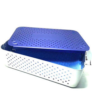 sterilization tray disinfection tray basket box with mat 370mmX230mm X105mm