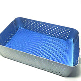 sterilization tray disinfection tray basket box with mat 370mmX230mm X105mm