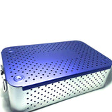 sterilization tray disinfection tray basket box with mat 370mmX230mm X105mm