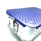 sterilization tray disinfection tray basket box with mat 370mmX230mm X105mm