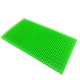 Different sizes green silicone mats for sterilization tray customize sizes too