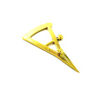 Golden color Castroviejo Caliper eye caliper Ophthalmic eye surgical instrument