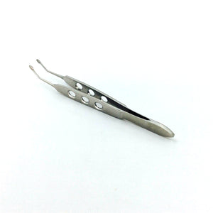 Stainless steel Meibomian Glands Forcep Expressor 3mm square tip