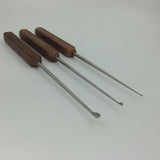 A set of 3pcs Bone Currette Spoon 2mm 4mm 7mm Veterinary orthopedics Instruments