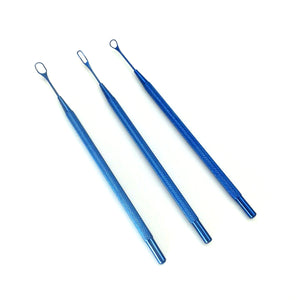 a set of 3 pcs Titanium eye lens loop loops