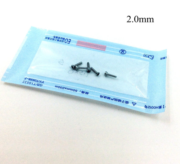 5 pcs bone screws 2.0mm cortex screws self tapping hex head  Veterinary orthopedics instrument