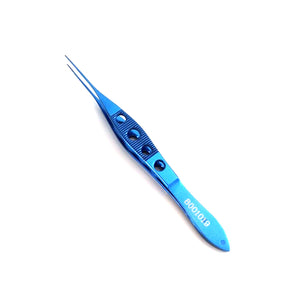 Titanium Straight Toothed Forcep 102mm item# 8001019