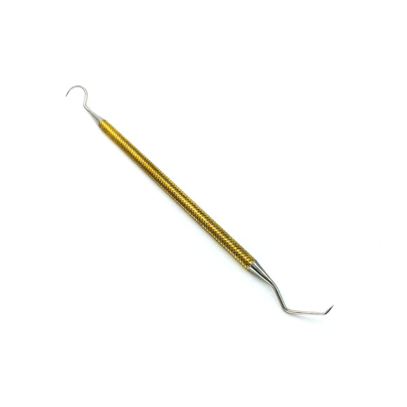 stainless steel eyelid fat retractor hook instrument plastic surgery surgical