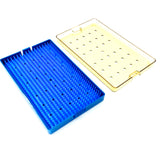 Middle sterilization tray with silicon mat