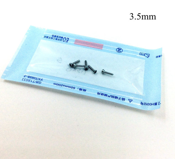 5 pcs bone screws 3.5mm cortex screws self tapping hex head  Veterinary orthopedics instrument