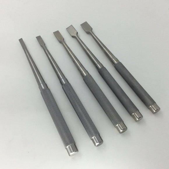 A set of 5 pcs Bone Osteotomes 6mm 8mm 10mm 12mm 15mm orthopedics instruments