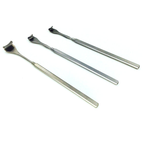 A set of Stainless steel DESMARRES Lid Retractors