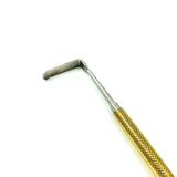 double ended golden color handle Nasal elevator Plastic ENT surgical instruments