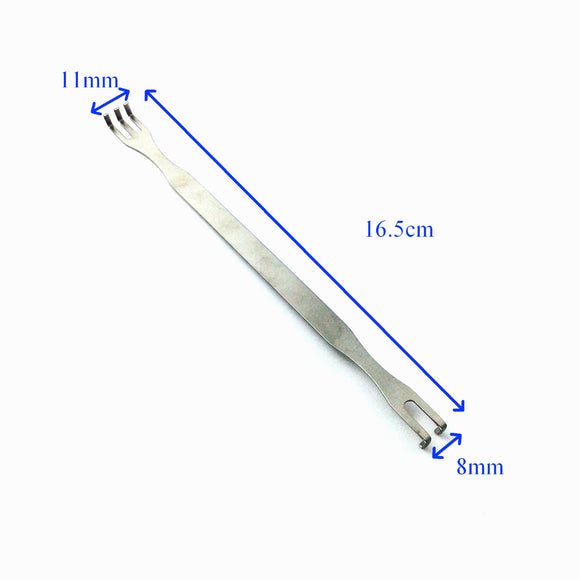 Double ended Stainless steel Lacrimal SAC Retractor