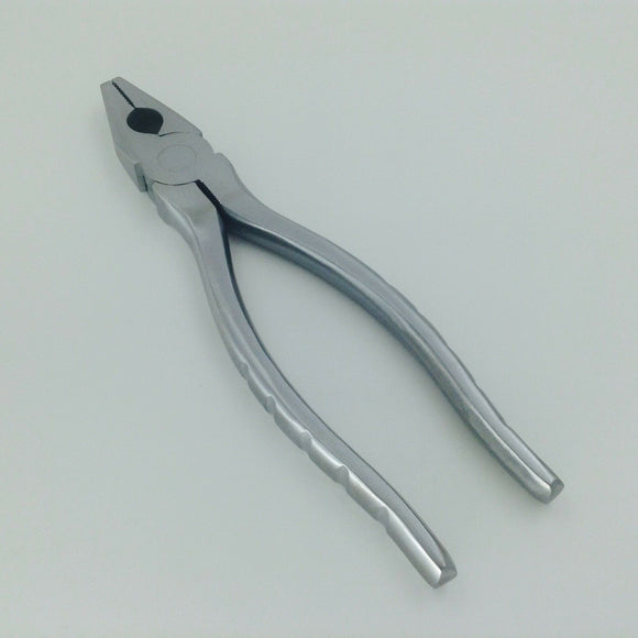 Nice Flat Nose Pliers With Serrated Jaws 20cm Veterinary orthopedics instrument