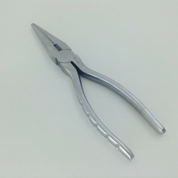 Nice Flat Nose Pliers With Serrated Jaws Veterinary orthopedics instruments