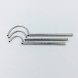 kit of 3 pcs Wire Passers Wire Guider Veterinary orthopedics Instrument 4mm hole